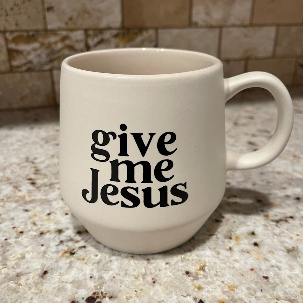 Give me Jesus mug